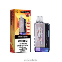 MOTI Beast Pro vienreizējās lietošanas vape (5%, 10000 uzpūtienu) 628D052 MOTI vape riga arbūzu ledus