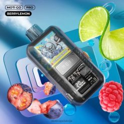 MOTI Go Pro vienreizējās lietošanas tvaiki (5%, 12000 uzpūtienu) 628D011 MOTI vape latvija ogu citrons