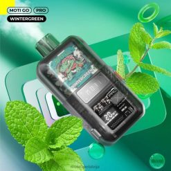 MOTI Go Pro vienreizējās lietošanas tvaiki (5%, 12000 uzpūtienu) 628D024 MOTI vape price ziemzaļš