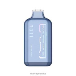 MOTI Ultra vienreizējās lietošanas vape (5%, 6000 uzpūtienu) 628D027 MOTI vape near me zils razz ledus