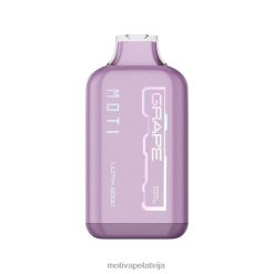 MOTI Ultra vienreizējās lietošanas vape (5%, 6000 uzpūtienu) 628D030 MOTI vape kit latvija vīnogas