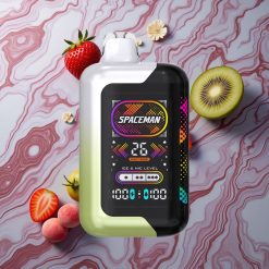 SMOK SPACEMAN SP40000 20ml e-šķidrums Zemene-Aveņu Latvija vape