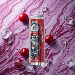 UWIN Crystal 10000 Puffs Ķiršu Ledus RGB Gaismas Latvija vape