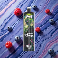 Uwin Shisha Crystal 20000 Piepildījumi Zemenes Aveņu Mesh Latvija vape