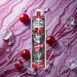 Uwin Shisha Crystal 20000 Puffs Kiršu Ledus Latvija vape