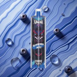 Uwin Shisha Crystal 20000 Puffs Melleņu uz ledus Latvija vape