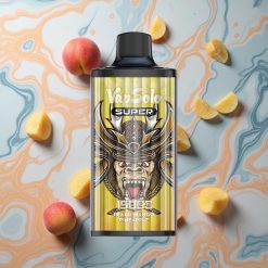 Vapsolo Super 15000 Puffs Persiku Manga Ananāsu 40ml 850mAh Latvija vape