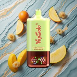 VapSolo Triple 30000 Puffs Skābā Mango Ananāsu Latvija vape