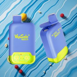 Vapsolo Twins 20000 Puffs 40 ml Zilā Aveņu Limonāde & Citronu Laima Latvija vape