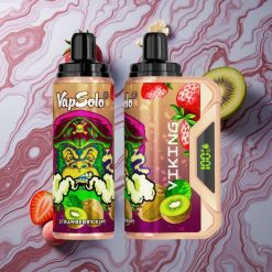 VapSolo VIKING 12000 Puffs 22ml Zemeņu Kiwi Latvija vape