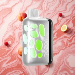 VOZOL RAVE 40000 Persiku Aveņu Limonāde 270 Grādi Spilgtā Gaisma 1000mAh Latvija vape