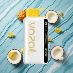 VOZOL STAR 9000/12000 Ananāsu Kokosa Ledus 30% ātrāka uzlāde 650mAh Latvija vape