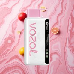 VOZOL STAR 9000/12000 Rozā citronāde 30% ātrāka uzlāde 650mAh Latvija vape
