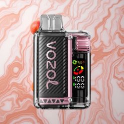 VOZOL Vista 20000 Puffs Persiku Ledus Latvija vape ar 650mAh un 2% Nikotīna